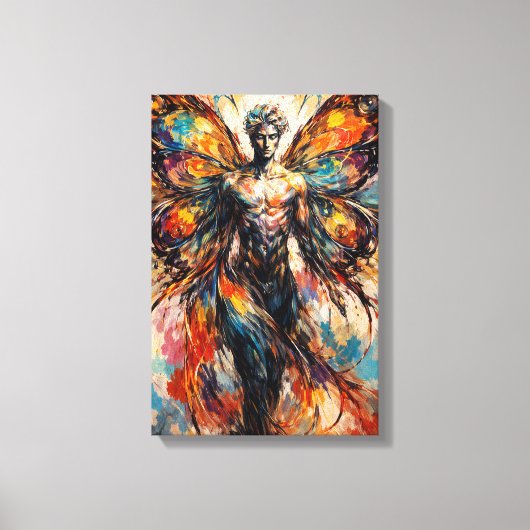 The Sock That Dreamed of Flight キャンバスプリント (正面)