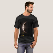 The Solar Ring: Where Darkness Meets Its End Tシャツ (正面フル)