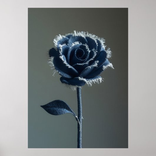 The Solitary Pride of a Reconstructed Denim Rose ポスター (正面)