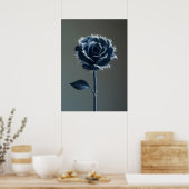 The Solitary Pride of a Reconstructed Denim Rose ポスター (キッチン)