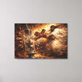 The Solution: Divine Syringe Rescue Art キャンバスプリント