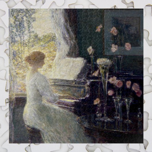 The Sonata by Frederick Childe Hassam ジグソーパズル