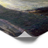 The Sonata by Frederick Childe Hassam ポスター (角)