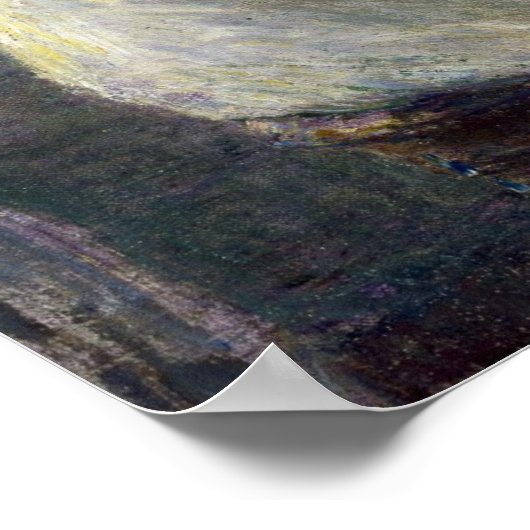 The Sonata by Frederick Childe Hassam ポスター (角)