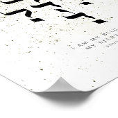 The Song of Songs 6,3,私は私の最愛の曲 ポスター (角)