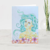 "The Soul Emerges" Greeting card カード (正面)