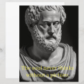 The soul never thinks without a picture (正面/裏面)