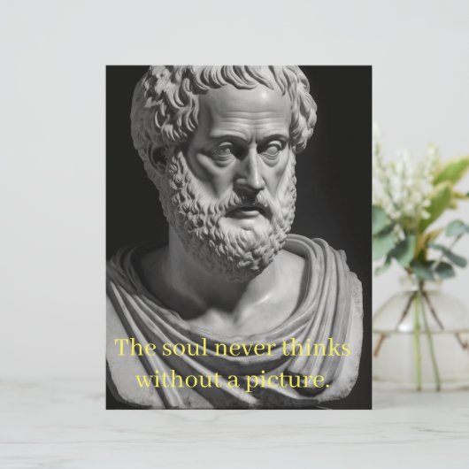 The soul never thinks without a picture (スタンド正面)