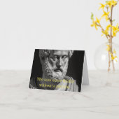 The Soul never thinks without a Picture カード (黄色い花)