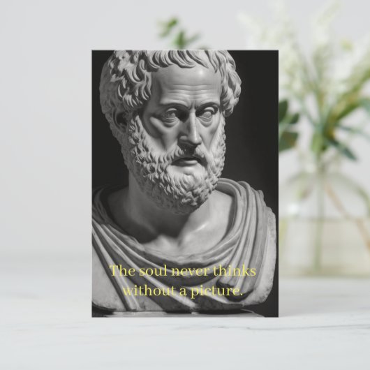 The Soul never thinks without a Picture カード (スタンド正面)