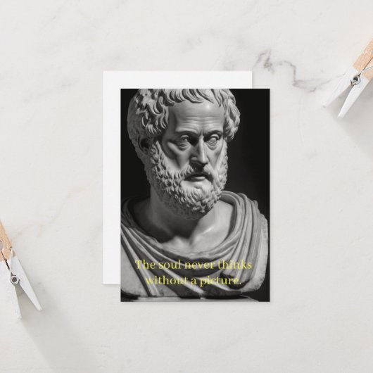 The Soul never thinks without a Picture カード (正面/裏面インサイチュ)