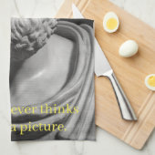 The Soul never thinks without a Picture キッチンタオル (四つ折り)