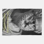 The Soul never thinks without a Picture キッチンタオル (横)