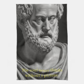 The Soul never thinks without a Picture キッチンタオル (縦)