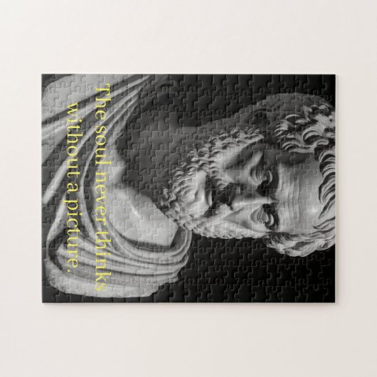 The Soul never thinks without a picture ジグソーパズル (横)