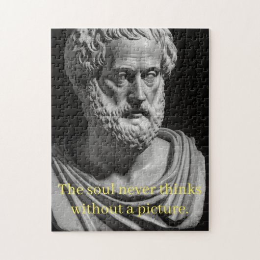 The Soul never thinks without a picture ジグソーパズル (縦)
