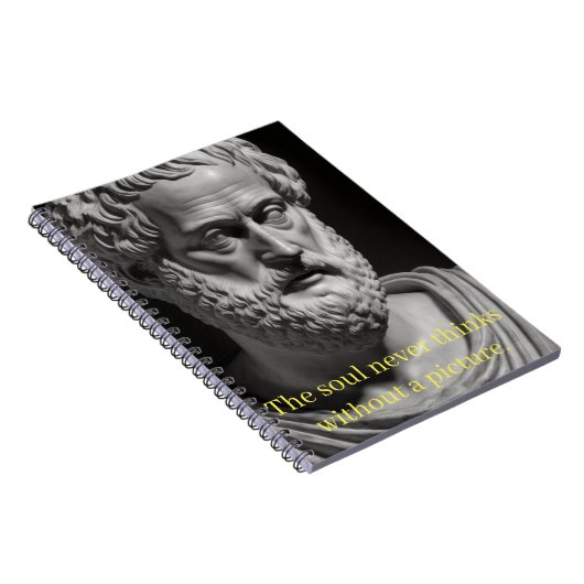 The Soul never thinks without a picture ノートブック (右側)