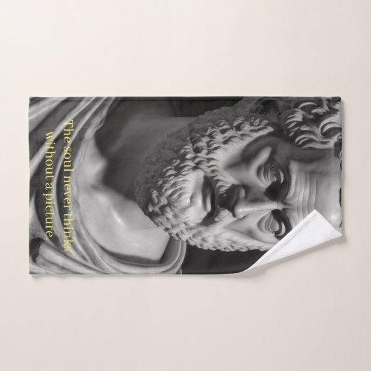 The Soul never thinks without a Picture バスタオルセット (ハンドタオル)