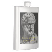 The soul never thinks without a picture フラスク (右)