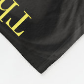 The Soul never thinks without a Picture フリースブランケット (角)