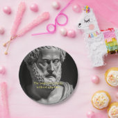 The Soul never thinks without a picture ペーパープレート (パーティー)