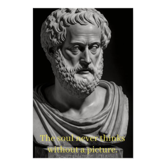 The Soul never thinks without a Picture ポスター (正面)