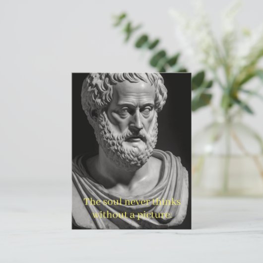The Soul never thinks without a Picture ポストカード (スタンド正面)