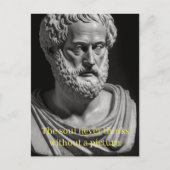 The Soul never thinks without a Picture ポストカード (正面)