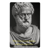 The Soul never thinks without a picture ミニクリップボード (裏面)