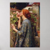The Soul of the Rose by John William Waterhouse ポスター (正面)