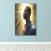 The Sound of Paint Holding Its Breath   キャンバスプリント (インサイチュ (ウッドフロア))