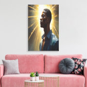 The Sound of Paint Holding Its Breath   キャンバスプリント (インサイチュ (リビング))