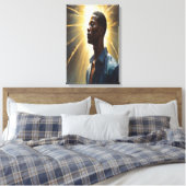 The Sound of Paint Holding Its Breath   キャンバスプリント (インサイチュ (寝室))