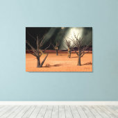 The Sound of Quiet キャンバスプリント (インサイチュ (ウッドフロア))