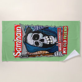 The sound of Samhain ビーチタオル