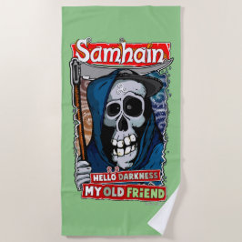 The sound of Samhain ビーチタオル