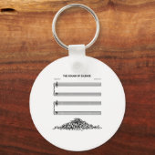 The Sound Of Silence Funny Musical  キーホルダー (正面)