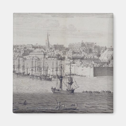 The South View of Berwick On Tweed, c.1743-45 (p マグネット (正面)