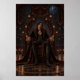The Sovereign | Gothic Circus Fine Art Poster ポスター