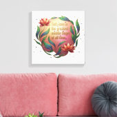 The Sovereign Heart キャンバスプリント (インサイチュ (リビング))