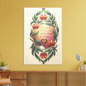 The Sovereign Heart キャンバスプリント (インサイチュ (リビング))