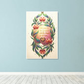 The Sovereign Heart キャンバスプリント (インサイチュ (ウッドフロア))