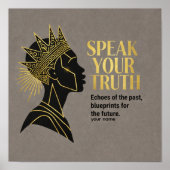 The Sovereign Voice: Echoes & Blueprints ポスター (正面)