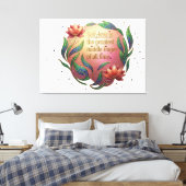 The Soveriegn Heart キャンバスプリント (インサイチュ (寝室))