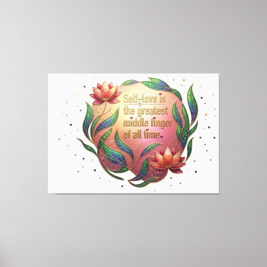 The Soveriegn Heart キャンバスプリント (正面)