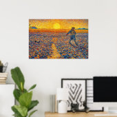 The Sower by Vincent van Gogh ポスター (ホームオフィス)