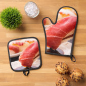 The Soy Dip Set – Flavor in Action 鍋つかみ&鍋敷きセット (トップダウン)