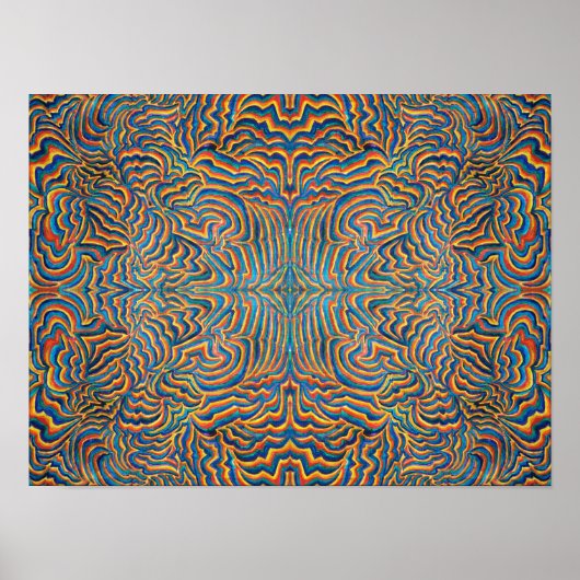 The Space in Between Scarlet and Fire ポスター (正面)