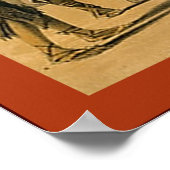 The Spanish Bull-Fights ~ Vintage ポスター (角)