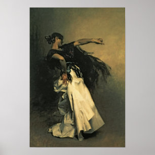 The Spanish Dancer, study for 'El Jaleo', 1882 ポスター